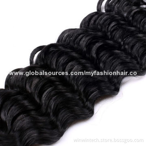 Very Cheap! Best 5A Unprocessed Brazilian Malaysian Peruvian Indian Virgin Deep WeavesNew